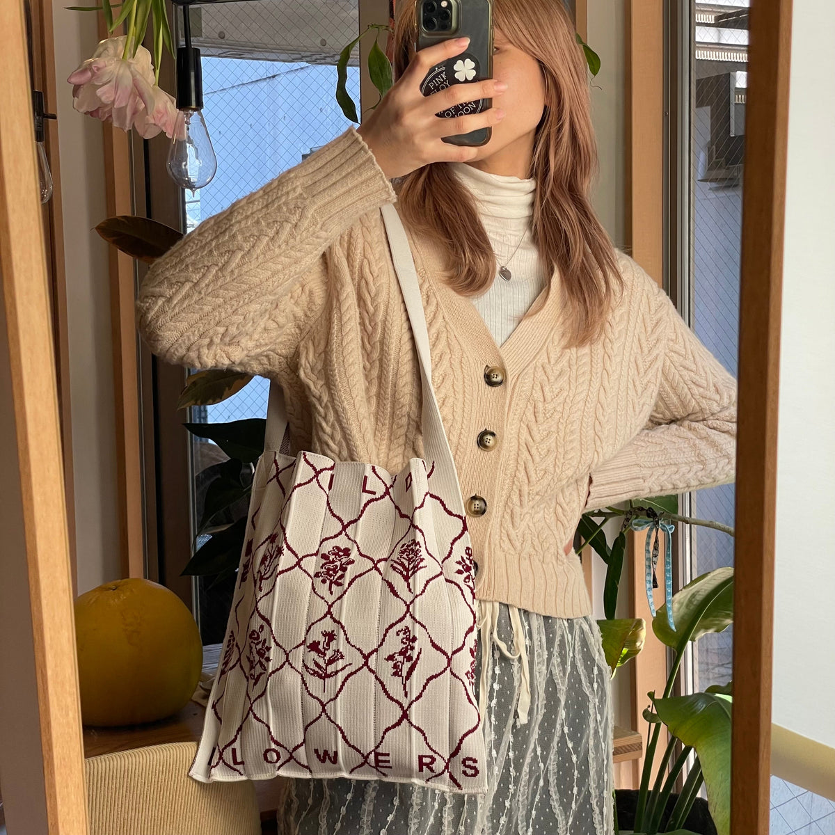 Knitty Wild Flowers Ivory