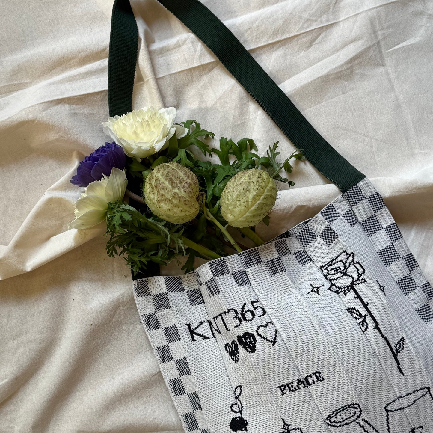 Knitty / Check / Green