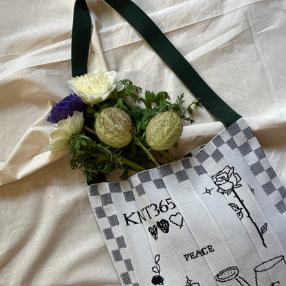 Knitty / Check / Green