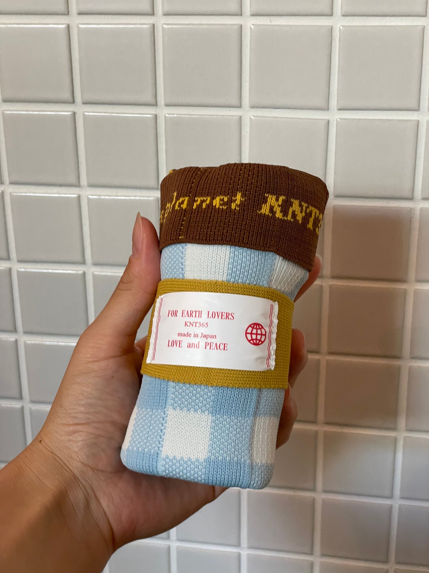 Co-Knitty / Gingham / Lt.Blue