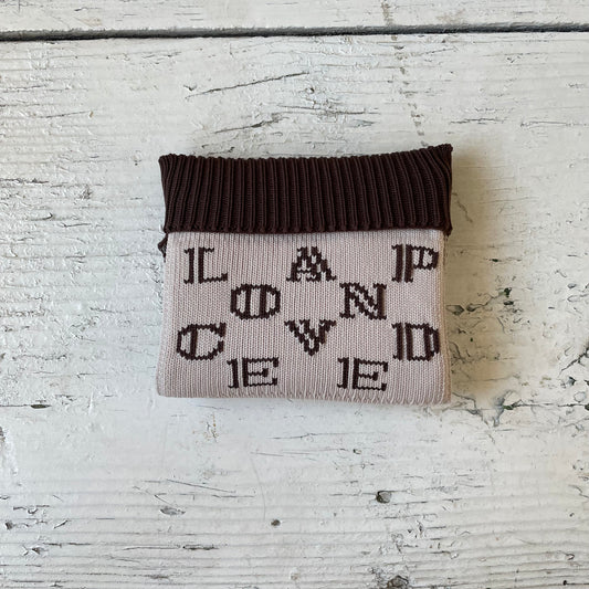 Lletty Monogram Brown