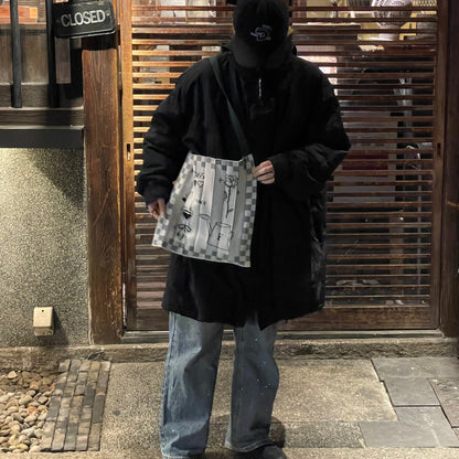 Knitty / Check / Green