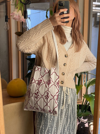 Knitty Wild Flowers Ivory