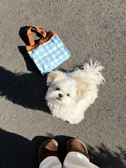 Co-Knitty / Gingham / Lt.Blue