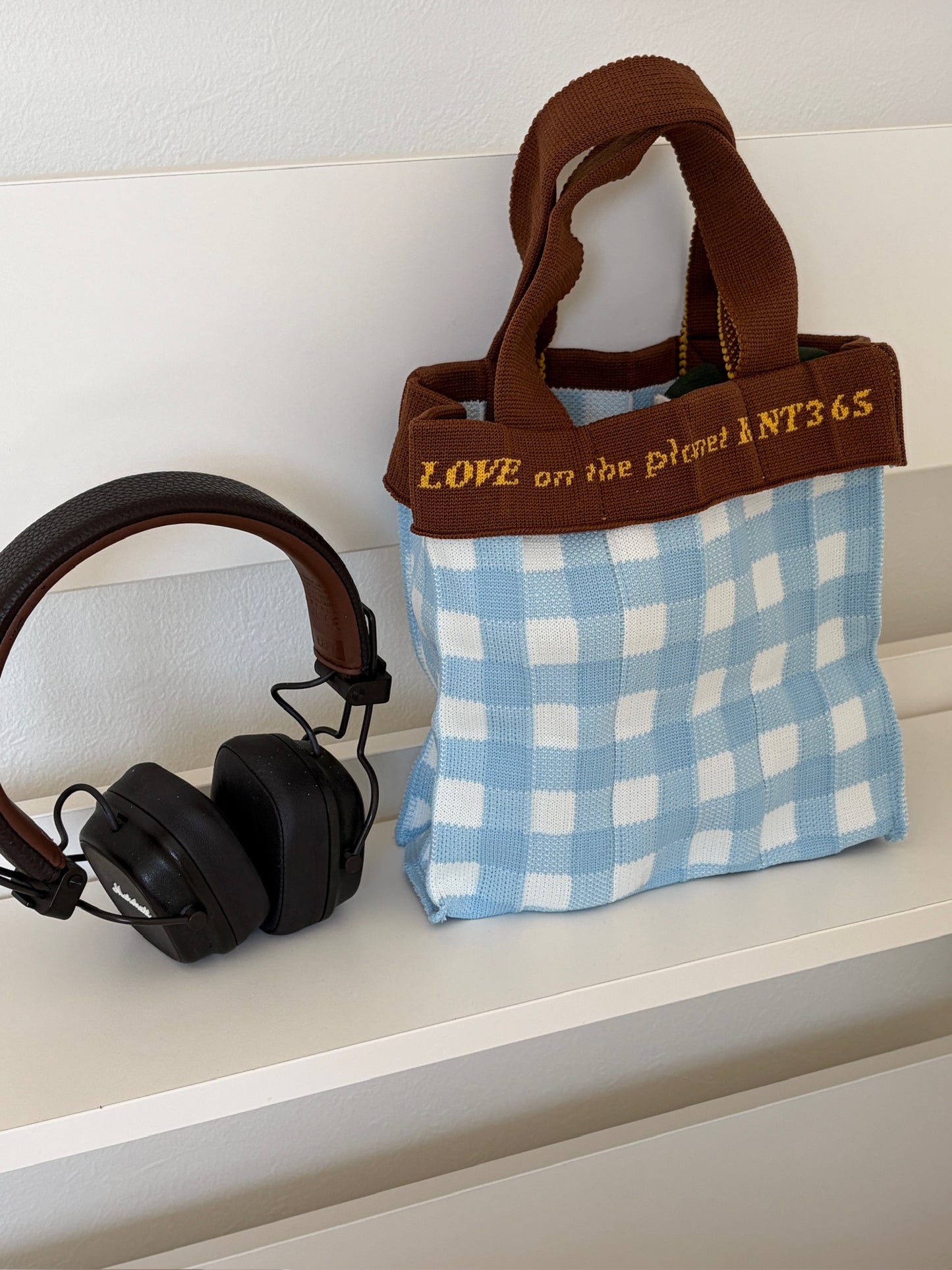 Co-Knitty / Gingham / Lt.Blue