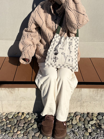 Knitty / Check / Green