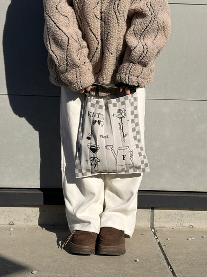 Knitty / Check / Green