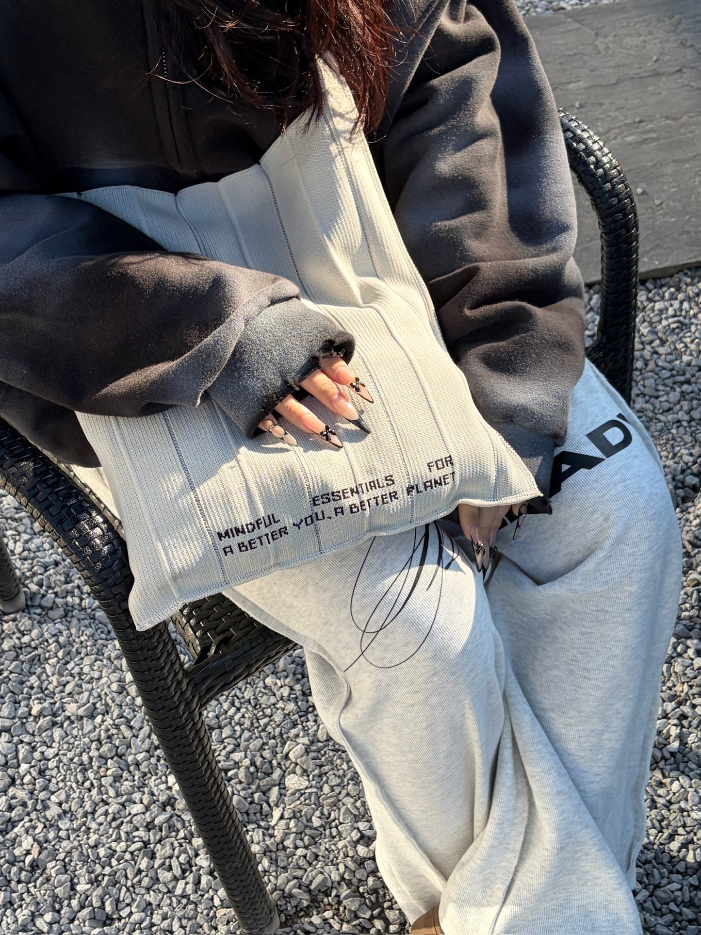 Knitty / Dot / White