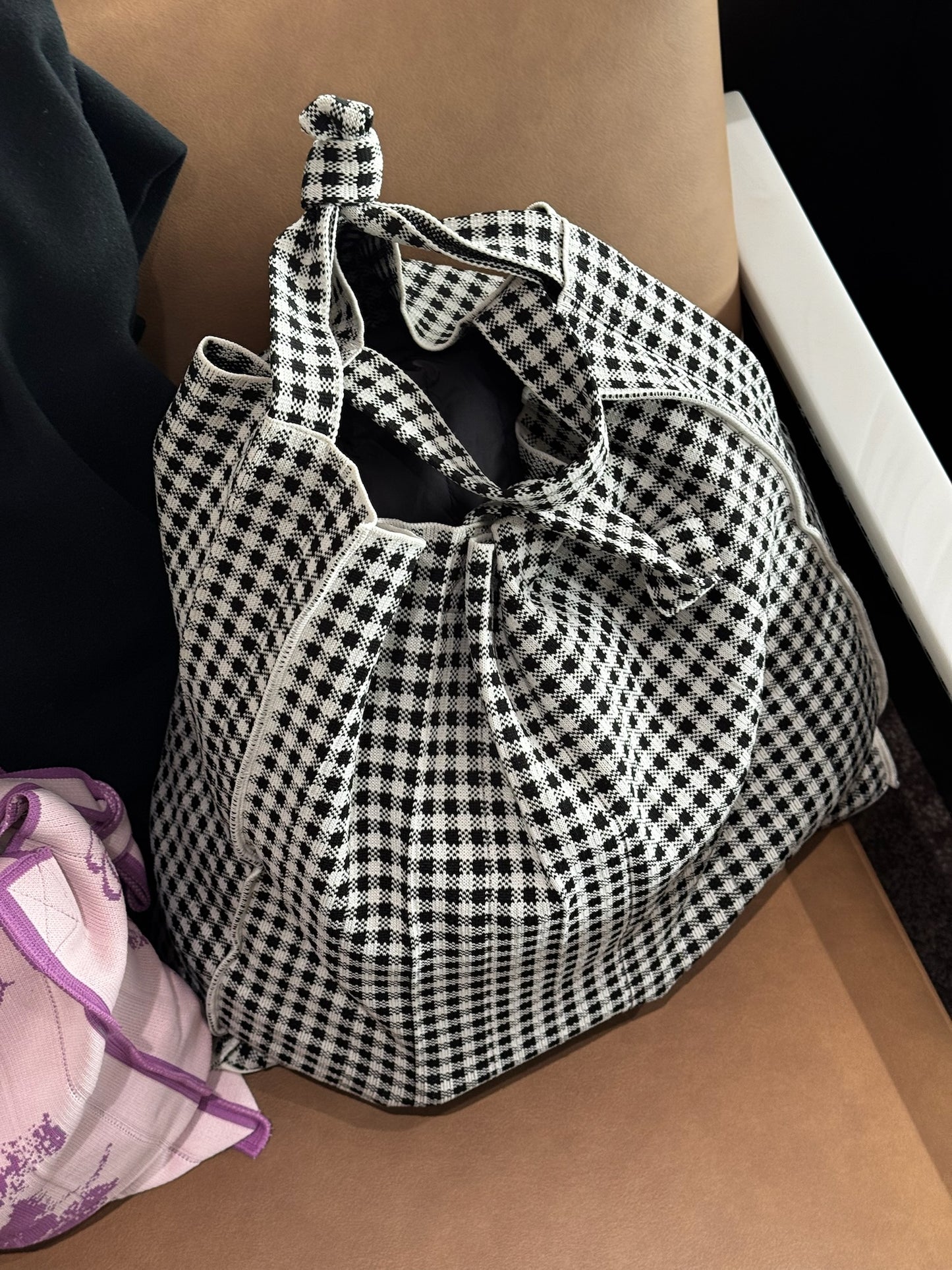 Mam / Gingham / Black