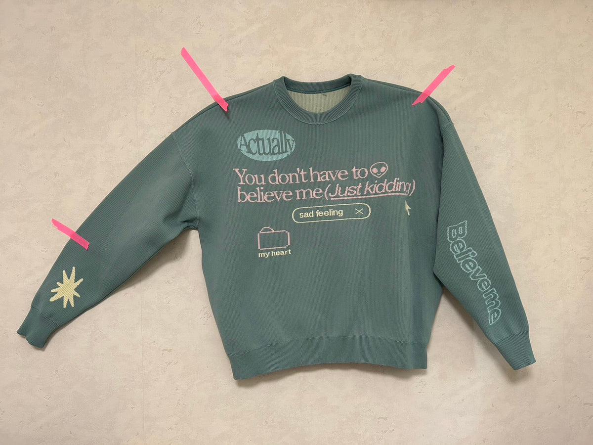 Jumper Believe Green