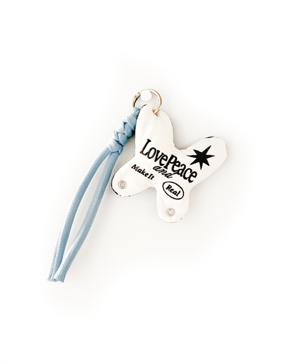 Upcycled Keycharm Butterfly