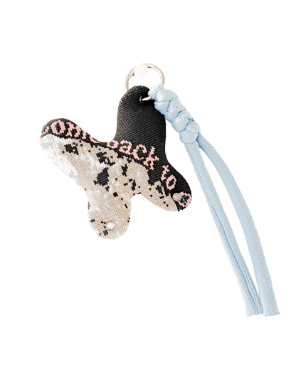Upcycled Keycharm Butterfly