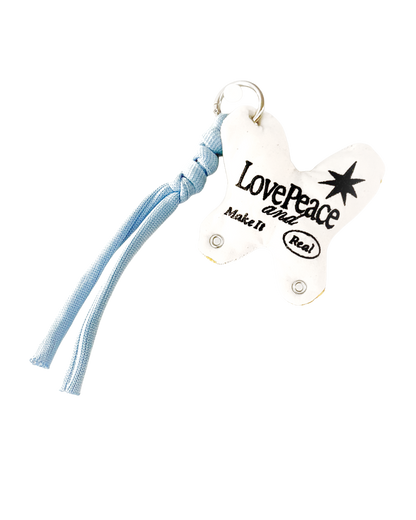 Upcycled Keycharm Butterfly