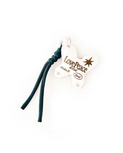 Upcycled Keycharm Butterfly
