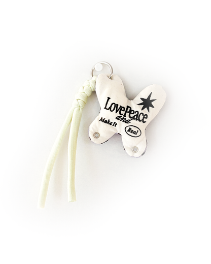 Upcycled Keycharm Butterfly