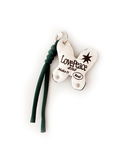 Upcycled Keycharm Butterfly