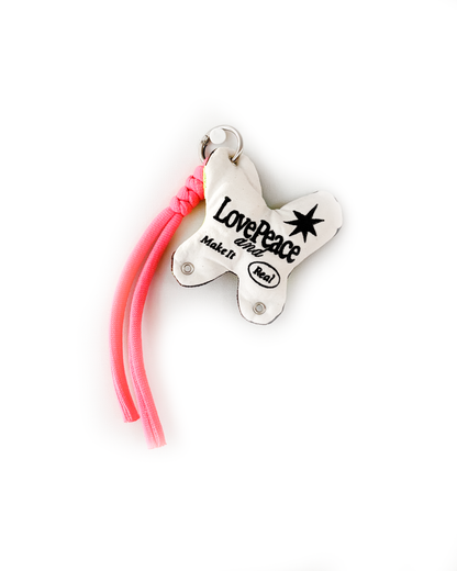 Upcycled Keycharm Butterfly