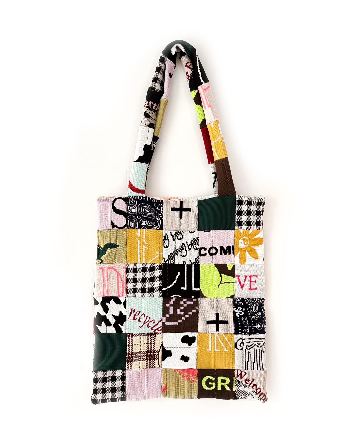 Upcycled Bag Patchwork / Color