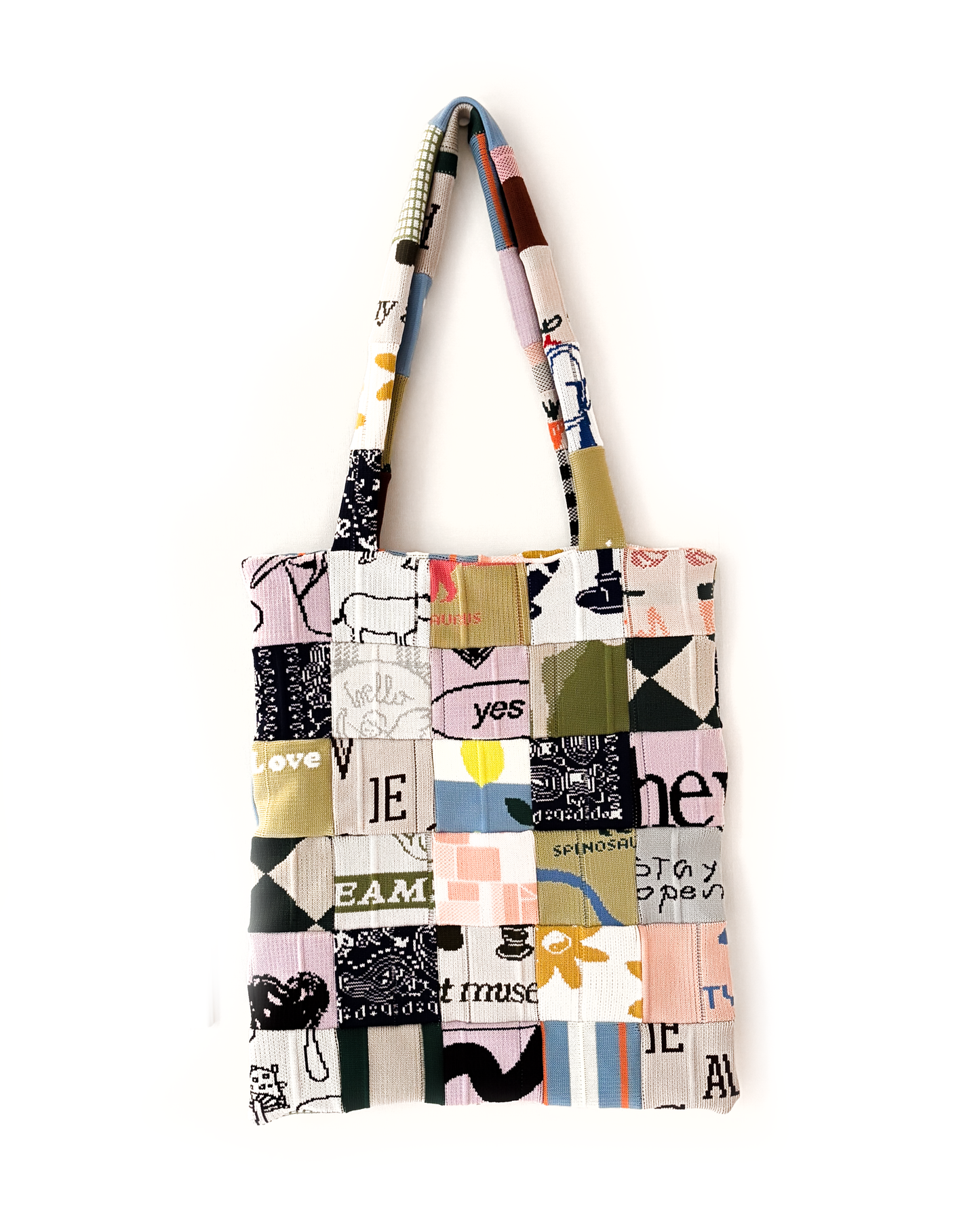 Upcycled Bag Patchwork / Color