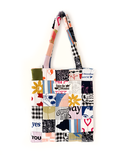 Upcycled Bag Patchwork / Color