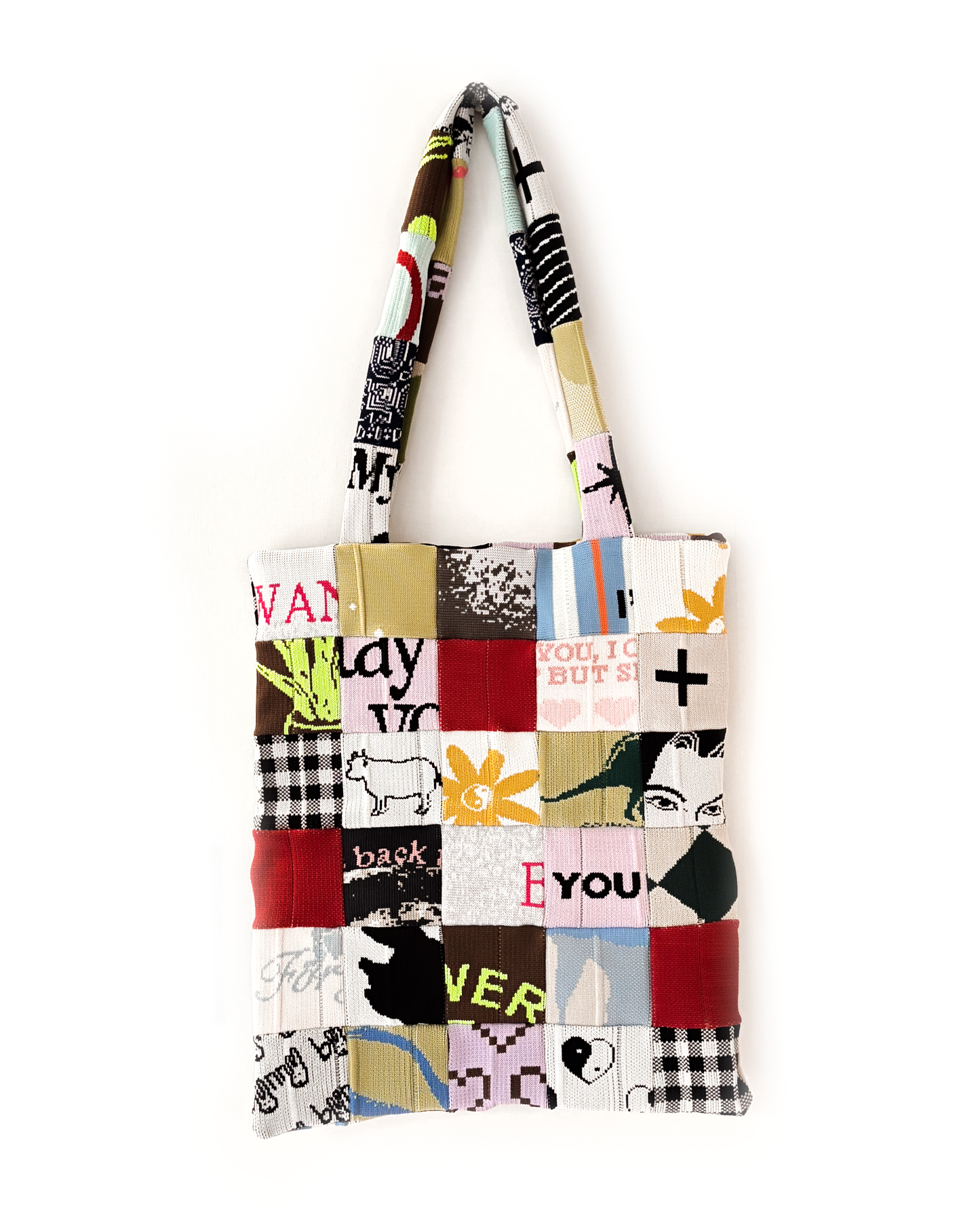 Upcycled Bag Patchwork / Color