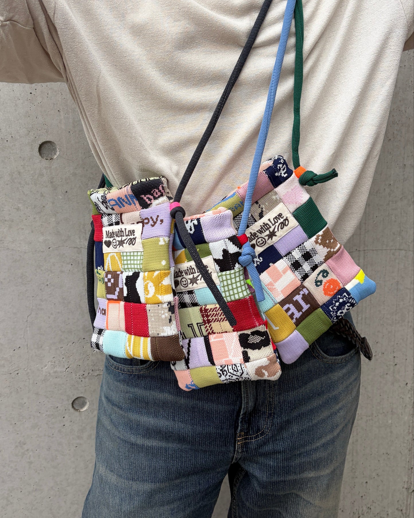 【07.17 (Fri) 18:00~】Upcycled mini Bag Patchwork