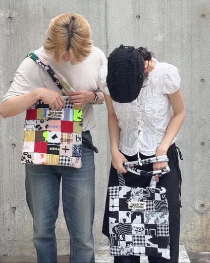 Upcycled Bag Patchwork / Color