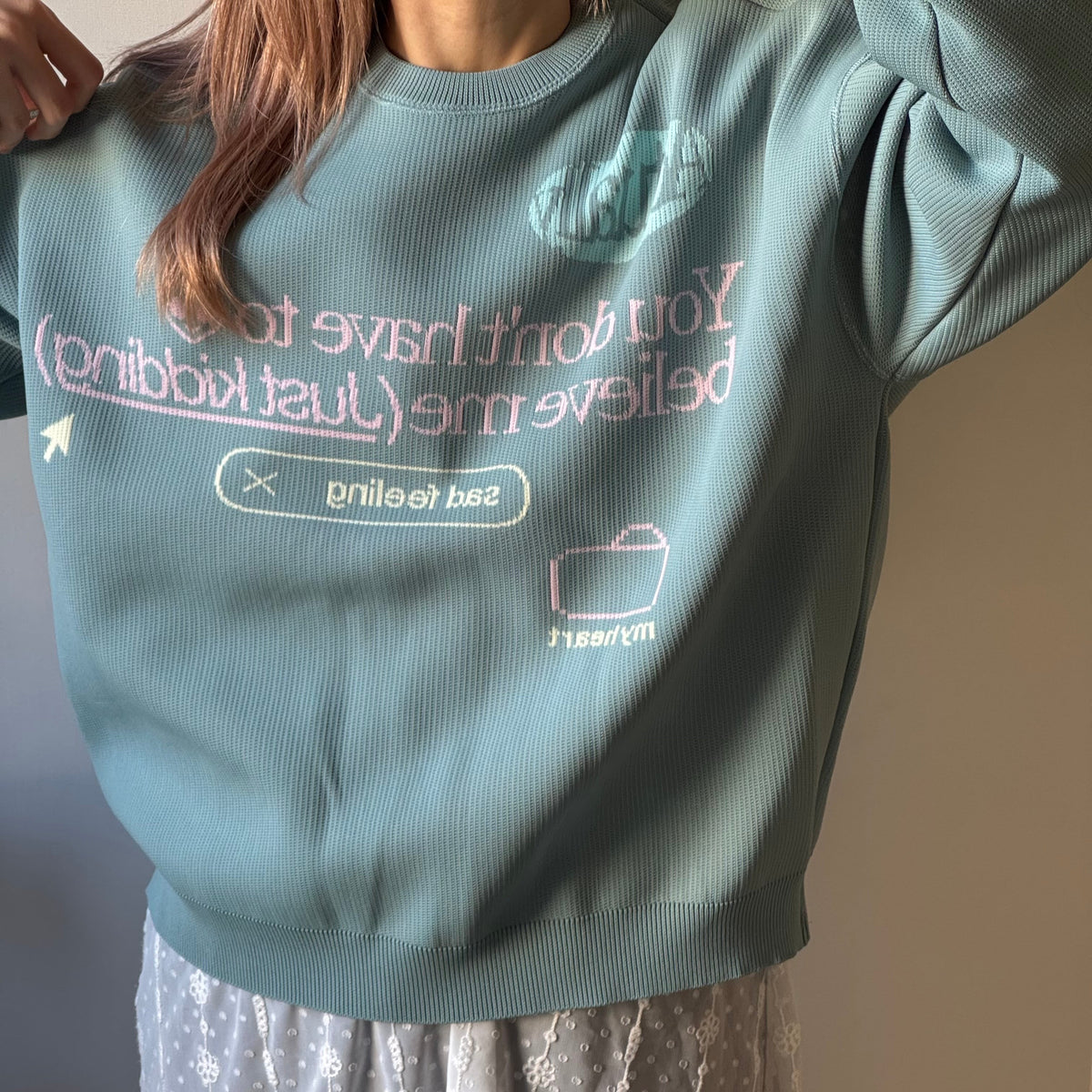 Jumper Believe Green