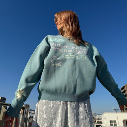 Jumper Believe Green