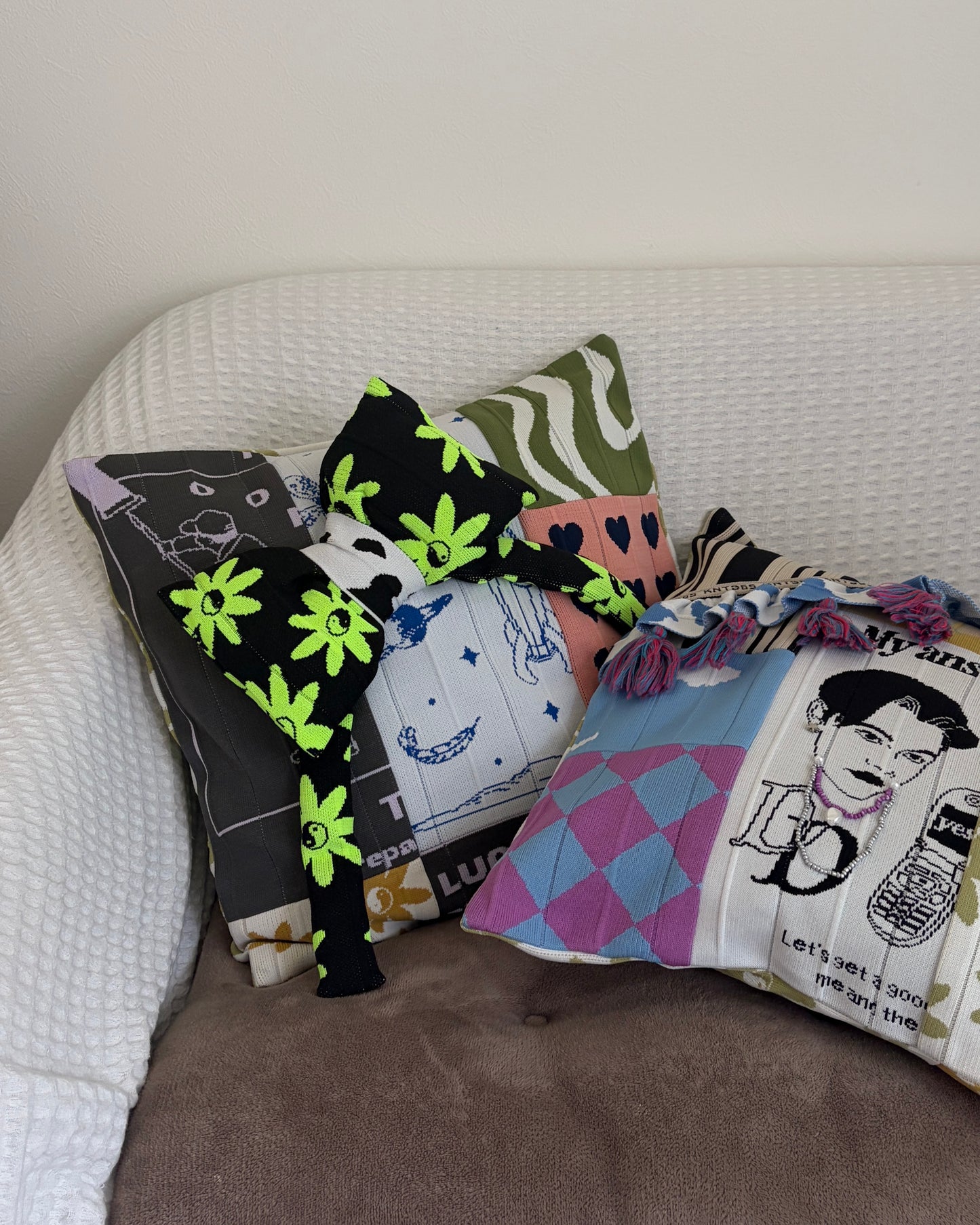 Upcycled Cushion Cover