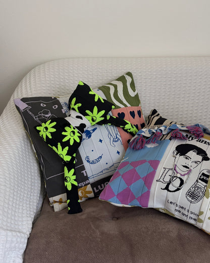 Upcycled Cushion Cover