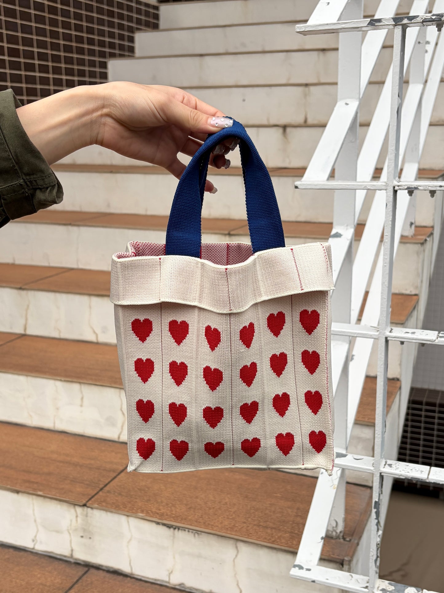 Co-Knitty / Heart / Ivory