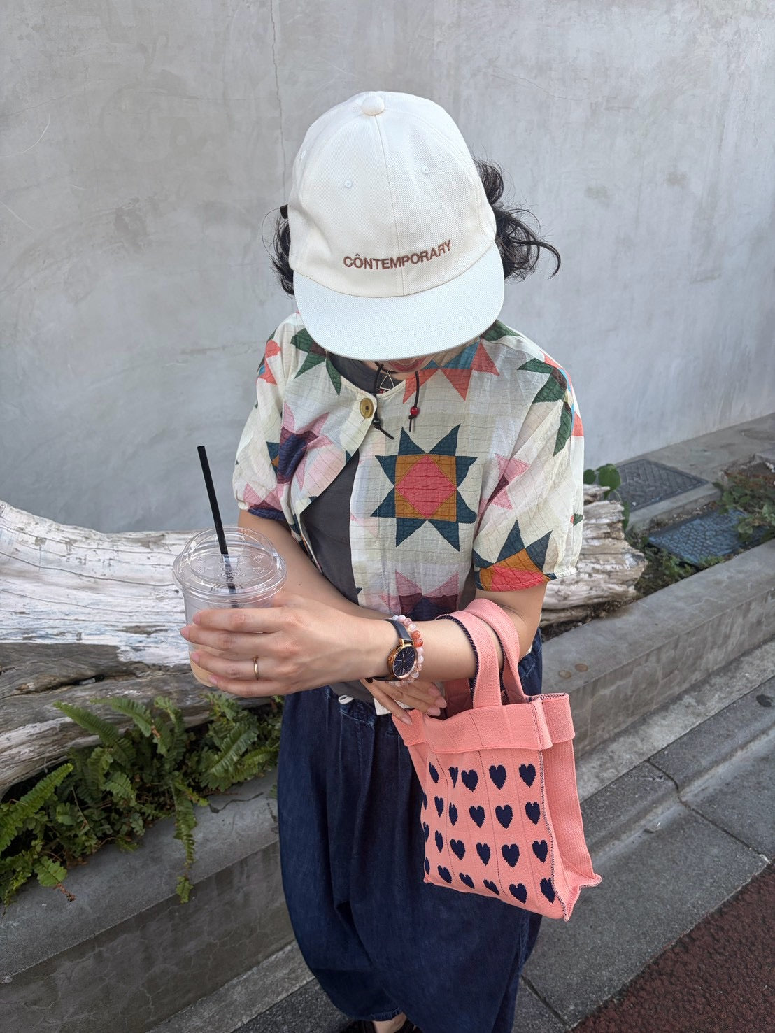 Co-Knitty / Heart / Coral