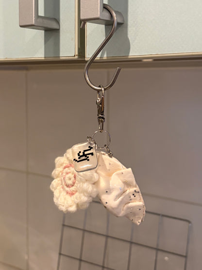 Keychain Cray Gyoza -なると-