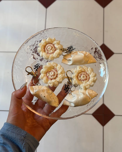 Keychain Cray Gyoza -なると-