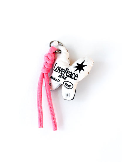 Upcycled Keycharm Butterfly