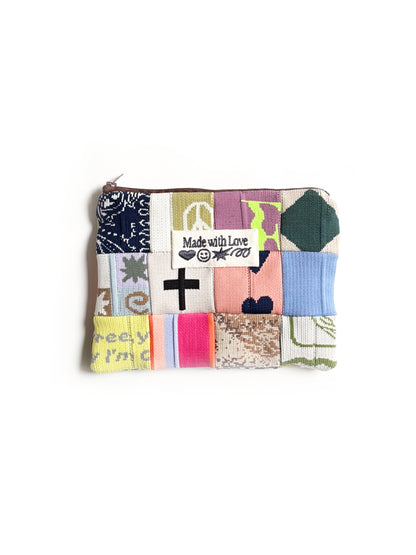 Upcycled Pouch Patchwork