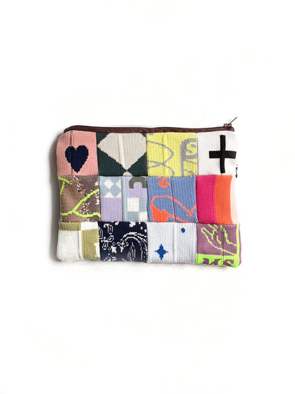 Upcycled Pouch Patchwork