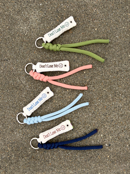 Upcycled Keycharm Message