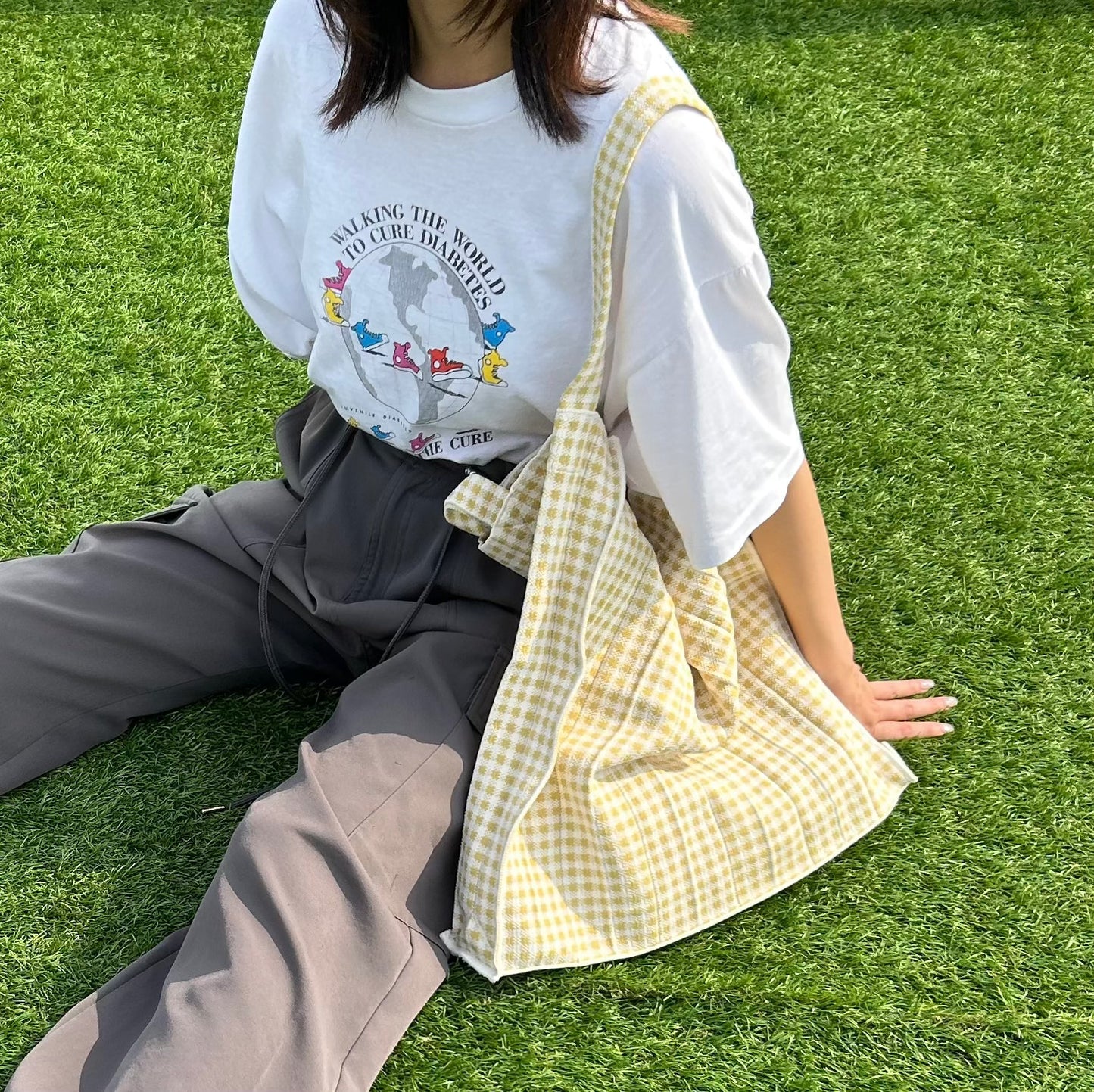 Mam / Gingham / Cream