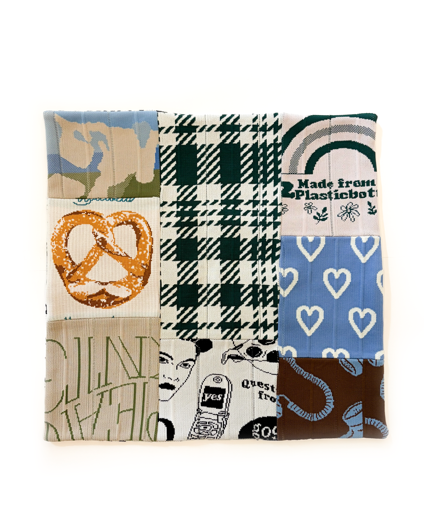 【Restocked soon】Upcycled / Cafe Mat / Patchwork