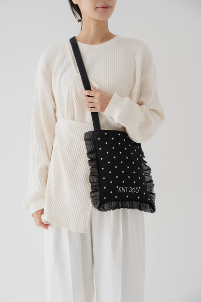 Frilly / Dot / Black