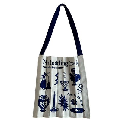 Knitty Motif Blue