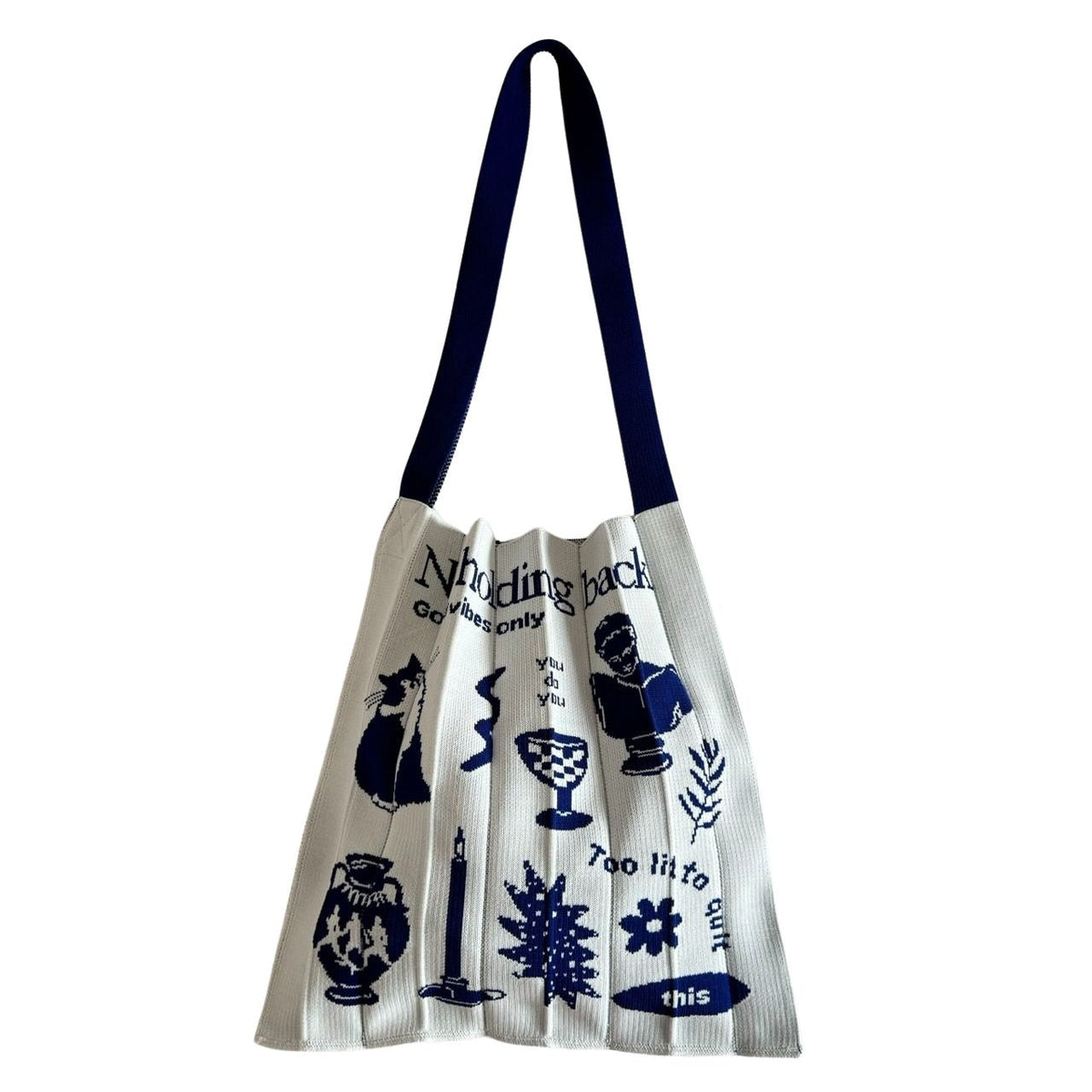 Knitty Motif Blue